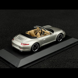 Porsche 911 type 991 Carrera S Cabriolet 2012 silber 1/43 Minichamps 410060231