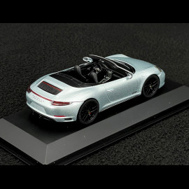 Porsche 911Cabriolet Carrera 4 GTS type 991 Mk II rhodium silbergrau 1/43 Herpa WAP0201040H