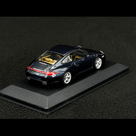 Porsche 911 typ 997 Carrera 4 Mk 2 2009 atlasgrau 1/43 Minichamps WAP02001518
