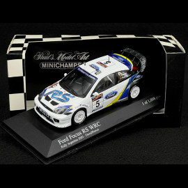 Ford Focus RS WRC n° 5 Rallye Argentinien 2003 Blau Weiß 1/43 Minichamps 400038305