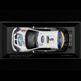 Ford Focus RS WRC n° 5 Rally Argentina 2003 Blue White 1/43 Minichamps 400038305