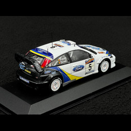 Ford Focus RS WRC n° 5 Rally Argentina 2003 Blue White 1/43 Minichamps 400038305