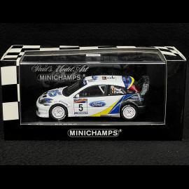 Ford Focus RS WRC n° 5 Rally Argentina 2003 Blue White 1/43 Minichamps 400038305
