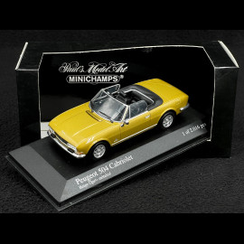 Peugeot 504 Cabriolet 1974 Opal Beige Metallic 1/43 Minichamps 400112134