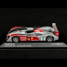 Audi R10 n° 3 5. 24h Le Mans 2007 1/43 Minichamps 400071603
