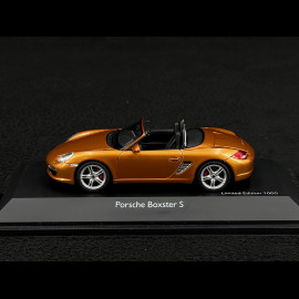 Porsche Boxster S 987 2006 Nordisch gold 1/43 Schuco 07291