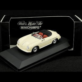 Porsche 356 A Speedster 1956 Ivory 1/43 Minichamps 430065531