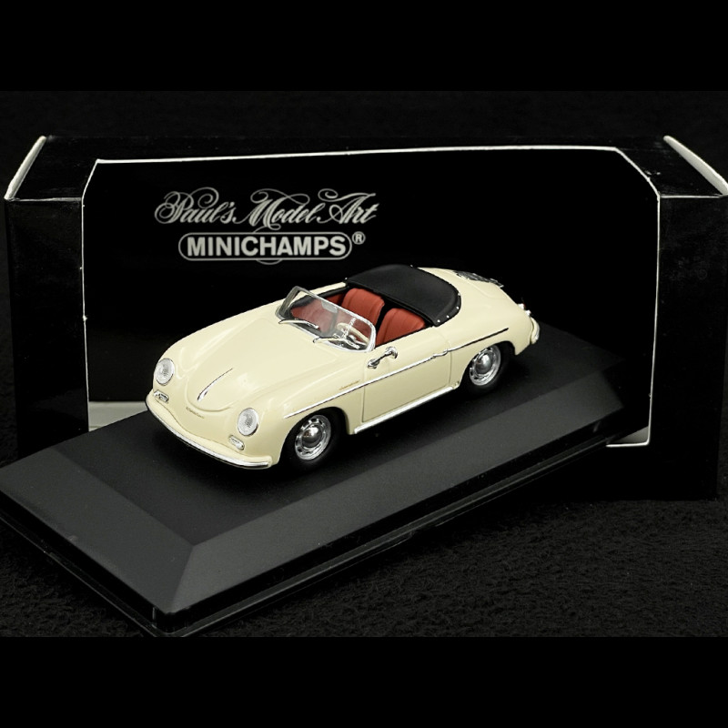Porsche 356 A Speedster 1956 Ivory 1/43 Minichamps 430065531