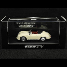 Porsche 356 A Speedster 1956 Ivory 1/43 Minichamps 430065531