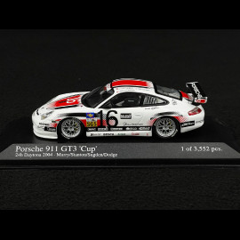 Porsche 911 GT3 Cup Typ 996 n° 16 24h Daytona 2004 1/43 Minichamps 400046216
