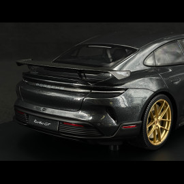 Porsche Taycan Turbo GT 2024 Metallic Grey 1/18 Minichamps 117069401
