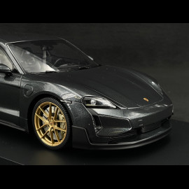 Porsche Taycan Turbo GT 2024 Metallic Grey 1/18 Minichamps 117069401