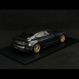 Porsche Taycan Turbo GT 2024 Metallic Grey 1/18 Minichamps 117069401