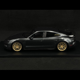 Porsche Taycan Turbo GT 2024 Metallic Grey 1/18 Minichamps 117069401