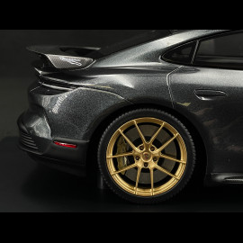 Porsche Taycan Turbo GT 2024 Metallicgrau 1/18 Minichamps 117069401