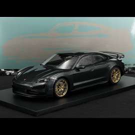 Porsche Taycan Turbo GT 2024 Metallic Grey 1/18 Minichamps 117069401