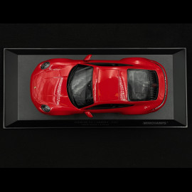 Porsche 911 Carrera Coupe Type 992.2 2024 Indian Red 1/18 Minichamps 155064020