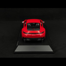 Porsche 911 Carrera Coupe Type 992.2 2024 Indian Red 1/18 Minichamps 155064020