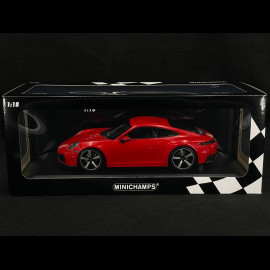 Porsche 911 Carrera Coupe Type 992.2 2024 Indian Red 1/18 Minichamps 155064020