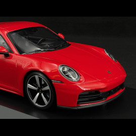 Porsche 911 Carrera Coupe Type 992.2 2024 Indian Red 1/18 Minichamps 155064020