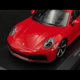 Porsche 911 Carrera Coupe Type 992.2 2024 Indian Red 1/18 Minichamps 155064020