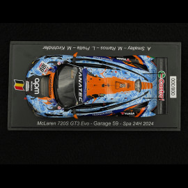 McLaren 720S GT3 Evo Nr.188 24h Spa 2024 1/43 Spark SB814