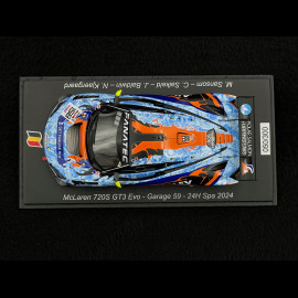McLaren 720S GT3 Evo Nr.158 24h Spa 2024 1/43 Spark SB813