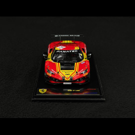 Ferrari 296 GT3 No.71 24h Spa 2024 Red 1/43 Looksmart LSRC193