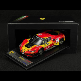 Ferrari 296 GT3 No.71 24h Spa 2024 Red 1/43 Looksmart LSRC193