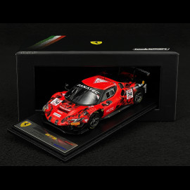 Ferrari 296 GT3 No.74 24h Spa 2024 Red 1/43 Looksmart LSRC192