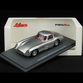 Mercedes‑Benz 300 SLR Uhlenhaut Coupe 1955 Silver 1/43 Schuco 43U00049