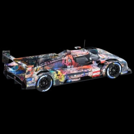 BMW M Hybrid V8 Art Car by Julie Mehretu n° 20 24h Le Mans 2024 1/43 80425B54CD0