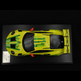 Exemplar 3 / 200 – Porsche 911 GT3 RS Typ 992 2024 Gelb / Grün Grello 1/12 Spark WAP0232800SGT3