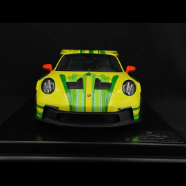 Unit 3 / 200 – Porsche 911 GT3 RS Type 992 2024 Yellow / Green Grello 1/12 Spark WAP0232800SGT3
