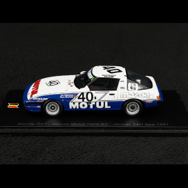 Mazda RX‑7 Nr.40 Sieger 24h Spa 1981 1/43 Spark 43SPA1981