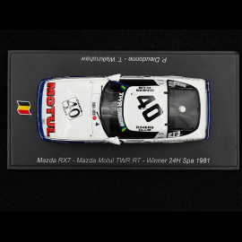 Mazda RX‑7 Nr.40 Sieger 24h Spa 1981 1/43 Spark 43SPA1981