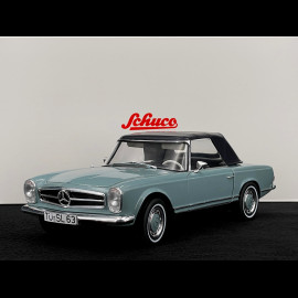 Mercedes-Benz 280 SL Pagode W113 1968 Silbergrün 1/18 Schuco 450060000