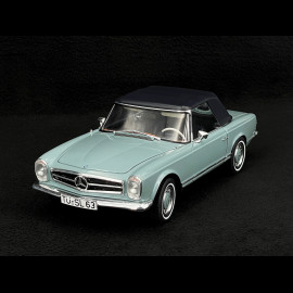 Mercedes-Benz 280 SL Pagode W113 1968 Silbergrün 1/18 Schuco 450060000
