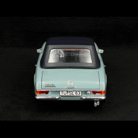 Mercedes-Benz 280 SL Pagode W113 1968 Silbergrün 1/18 Schuco 450060000
