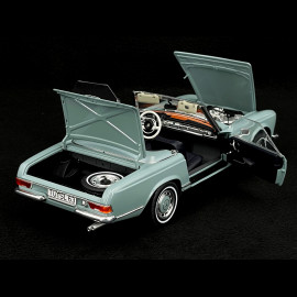 Mercedes-Benz 280 SL Pagode W113 1968 Silbergrün 1/18 Schuco 450060000