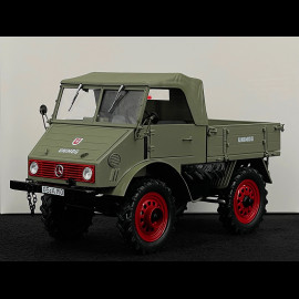 Mercedes-Benz Unimog 401 Truck 1953 Hellbraun 1/18 Schuco 450061500