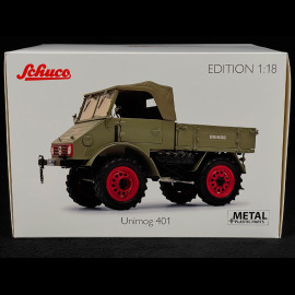 Mercedes-Benz Unimog 401 Truck 1953 Hellbraun 1/18 Schuco 450061500