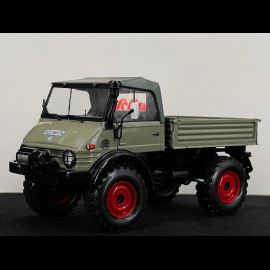 Mercedes-Benz Unimog U406 Truck 1966 Hellbraun 1/18 Schuco 450061400