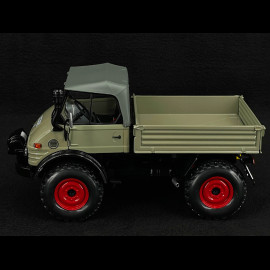 Mercedes-Benz Unimog U406 Truck 1966 Light Brown 1/18 Schuco 450061400