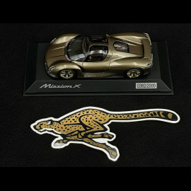 Porsche Mission X 2023 Bronze Metallic 1/43 Spark WAP0208040SMIS