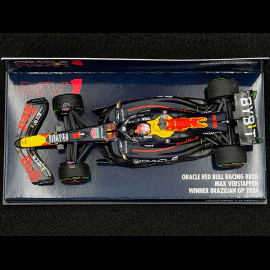 Max Verstappen Red Bull Racing RB20 n° 1 Sieger Brazil GP 2024 F1 1/43 Minichamps 410242101