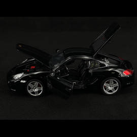 Porsche Cayman S Design Typ 987 2008 Schwarz 1/18 Welly MAP02103024