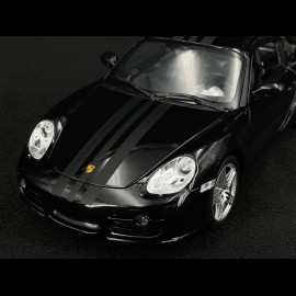 Porsche Cayman S Design Typ 987 2008 Schwarz 1/18 Welly MAP02103024