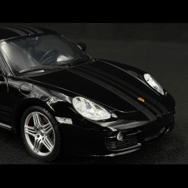 Porsche Cayman S Design Typ 987 2008 Schwarz 1/18 Welly MAP02103024
