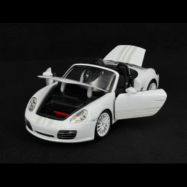 Porsche Boxster S Spider 2008 Weiß 1/18 Welly Map02170224